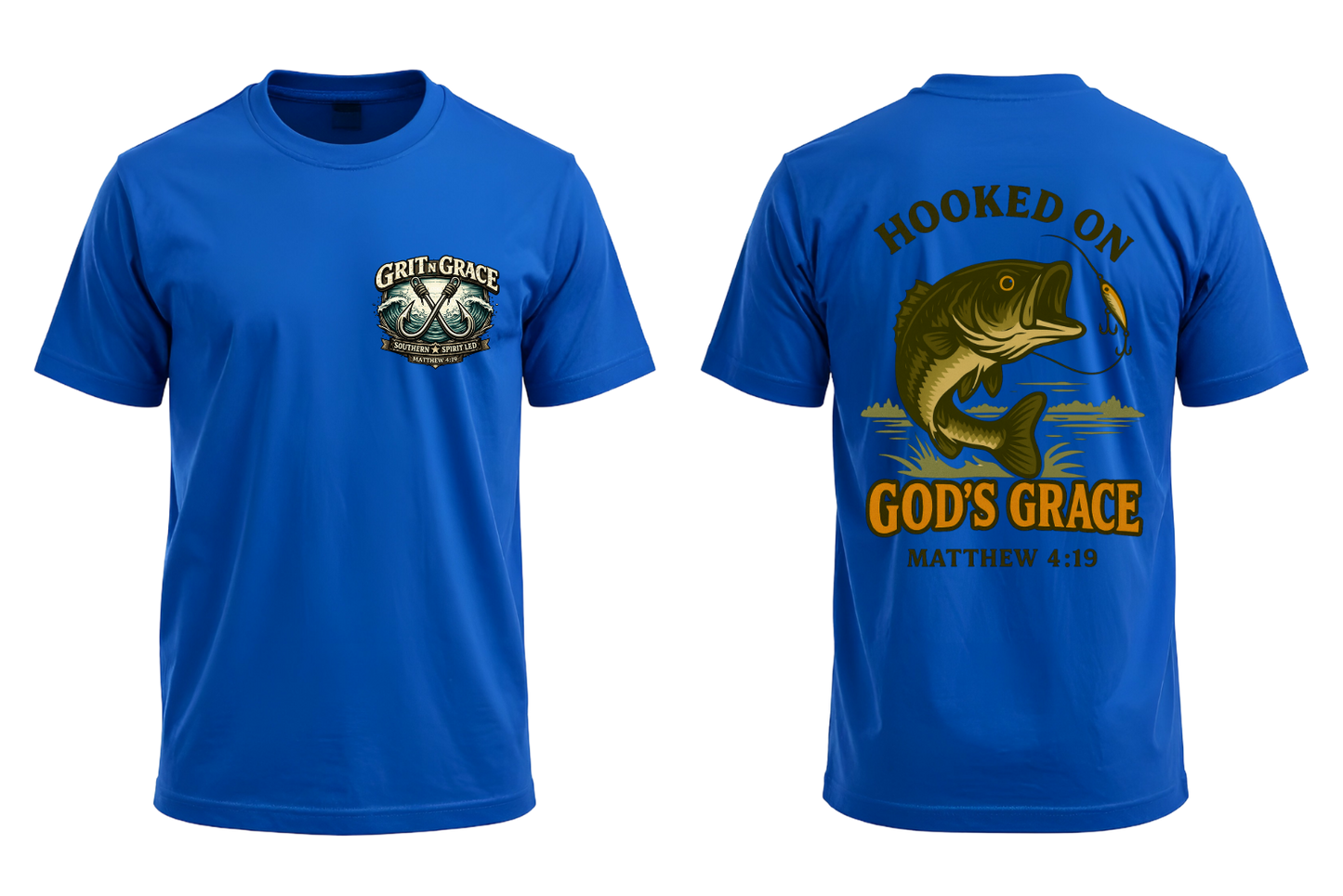 Hooked on God's Grace T-Shirt