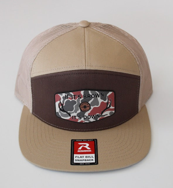 If It's Brown, It's Down Patch Hat