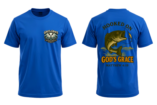Hooked on God's Grace T-Shirt