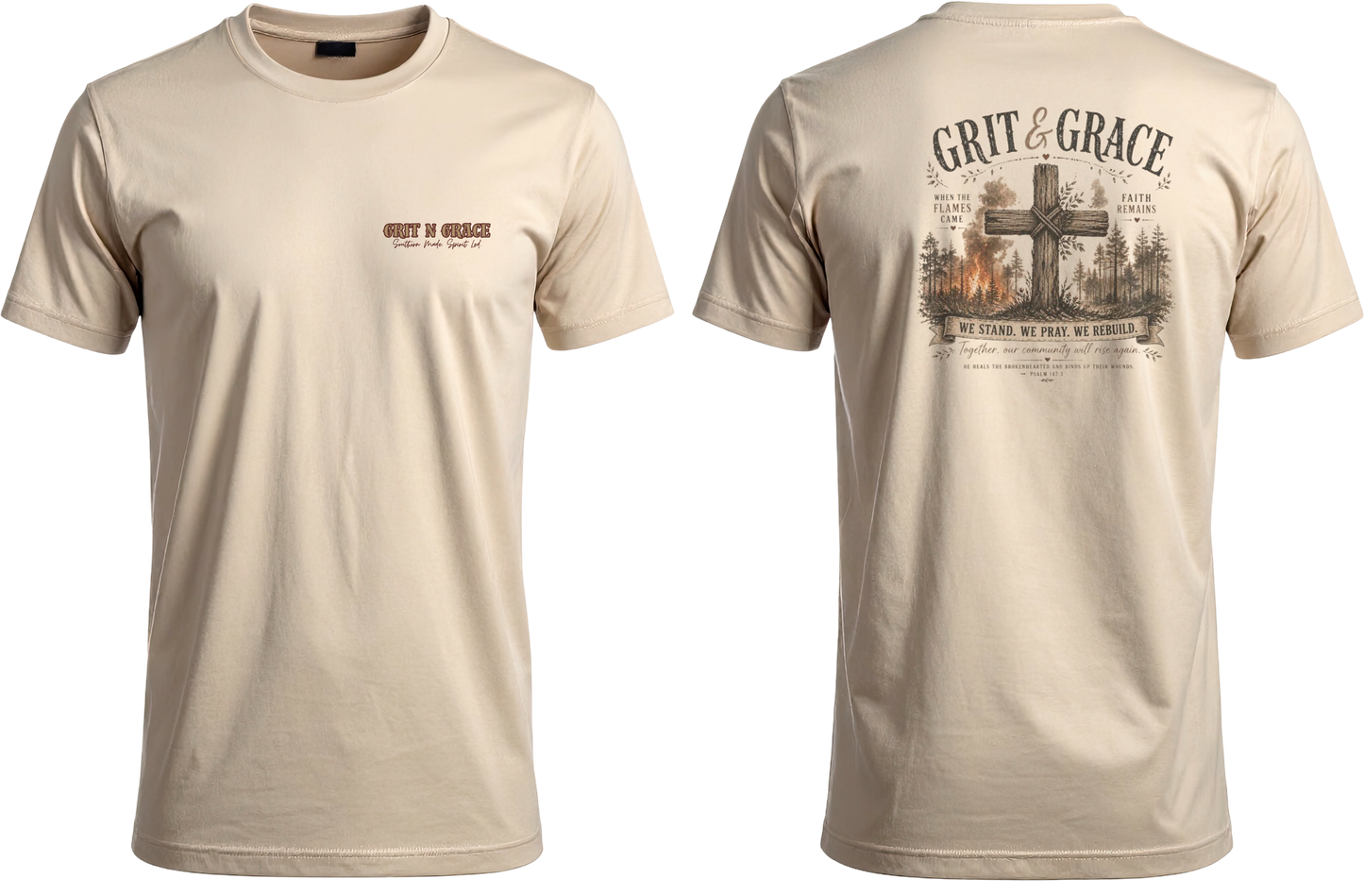 Wildfire Relief Fundraiser Tee/ Grit N Grace