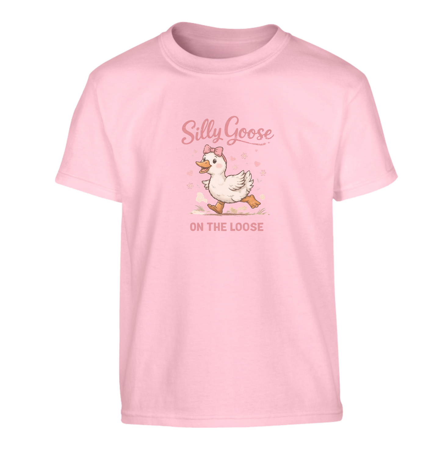 Silly Goose On The Loose Kid's T-Shirt